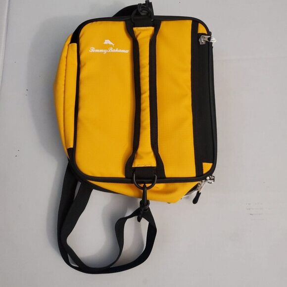 Tommy Bahama Lunch Pack Cooler 2 Ice Walls Zip Expandable Adj Strap - Picture 1 of 6